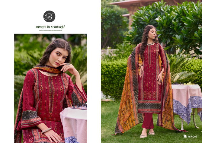 Bin Saeed Vol 7 By Belliza Digital Printed Cotton Dress Material Wholesale Price In Surat
